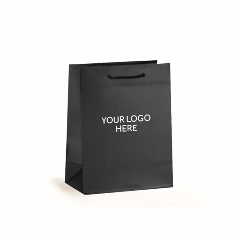 Black Printed Matt Laminated Bags