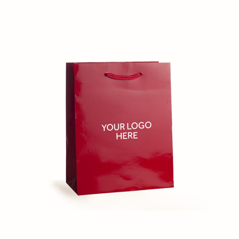 Red Printed Gloss Laminated Bags